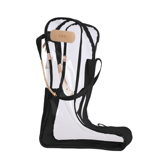 Jon Hart Clear Tall Boot Bag