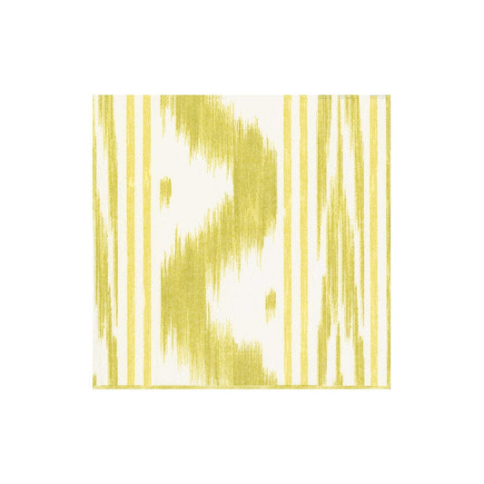 Caspari 18351 Toile De Nantes Yellow-Paper Linen Napkins