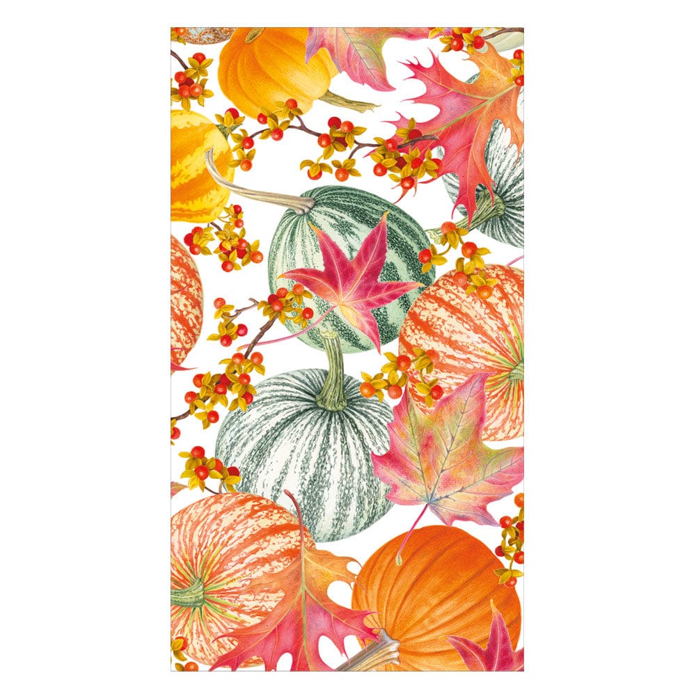Caspari 18790 Gourds and Leaves Napkins