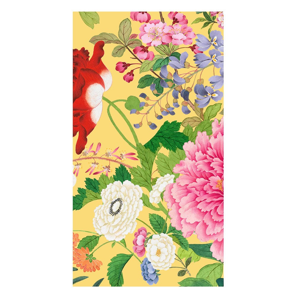 Caspari 18961 A Profusion of Flowers 2 Napkins - Yellow