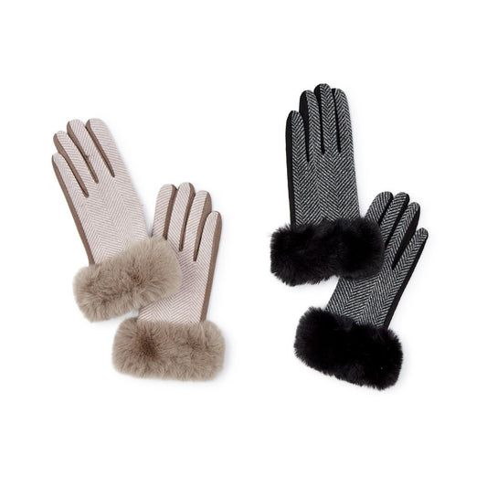 Two's Company 201033-20 Herringbone Gloves