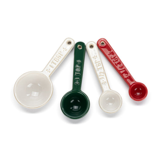 Demdaco 2020240156 Ceramic Christmas Measuring Spoons