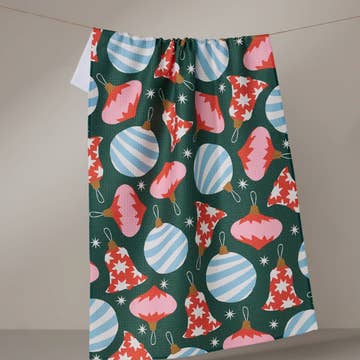 Geometry Christmas Kitchen Towels - 2026