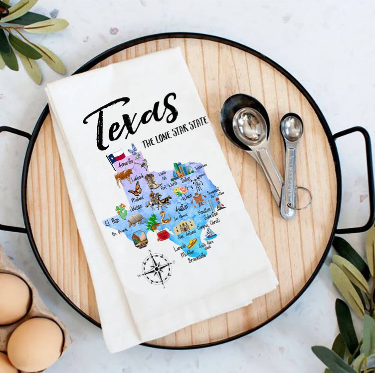 Avery Lane Gifts Flour Sack Tea Towel