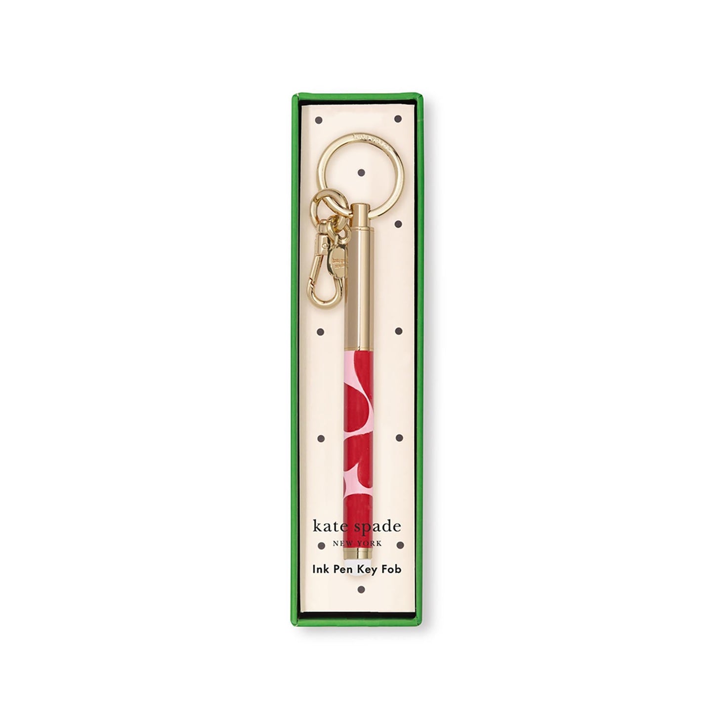 Kate Spade 256008 Sweet Hearts Key Fob Pen
