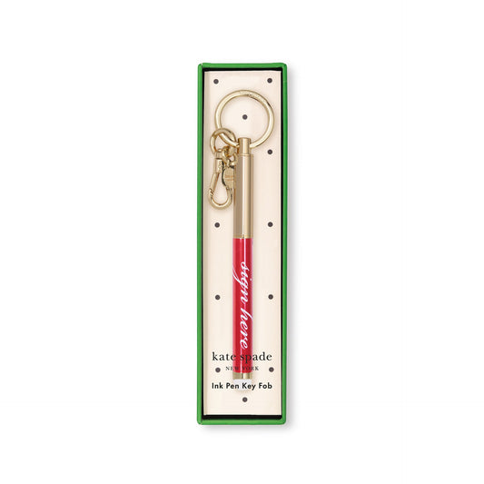 Kate Spade 256305 Sign Here Key Fob Pen