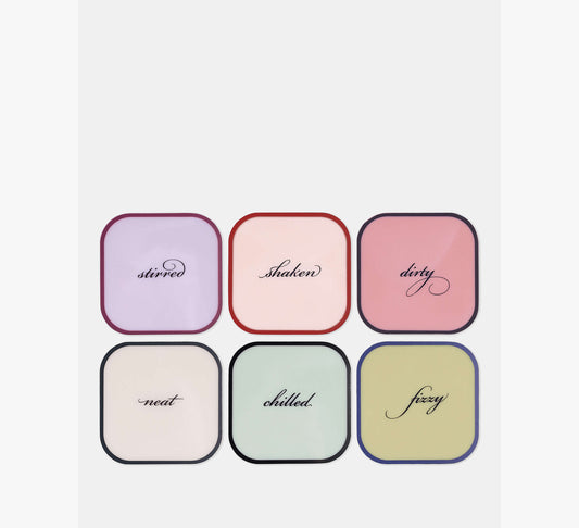 Kate Spade 256351 Acrylic Coaster Set