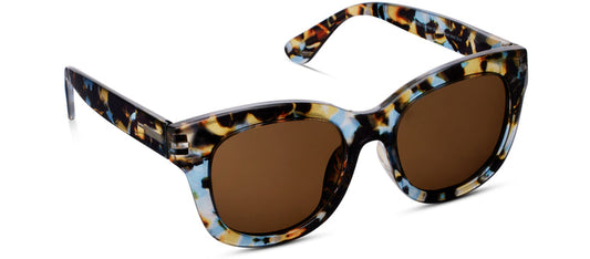 Peepers 2758D000 Center Stage Polarized Sunglasses - Blue Quartz 0.00