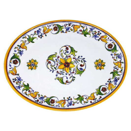 Le Cadeaux 286CAPR Capri 16" Oval Platter