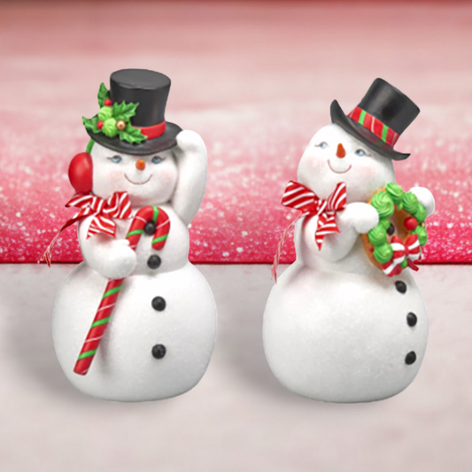 December Diamonds 29-29769 12" Sprinkles Snowman Couple