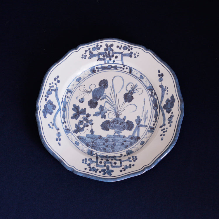 Beatriz Ball 3091 VIDA Faenza 11" Dinner Plate  - Blue & White
