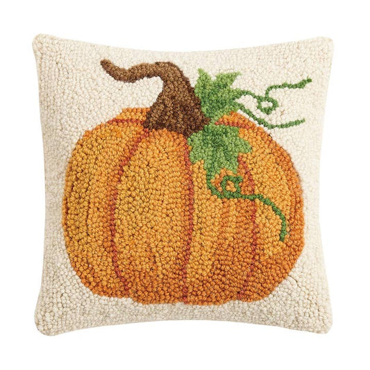 Peking Handicraft 31JES1576C10 Pumpkin Hook Pillow