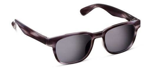 Peepers 3336D 18th Hole Polarized Sun - Charcoal Horn 0.00