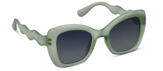 Peepers 3355D000 Palm Springs Polarized Sunglasses - Green 0.00