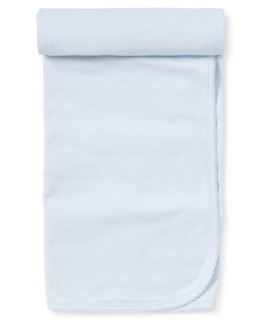 Kissy Kissy Basics Light Blue Blanket