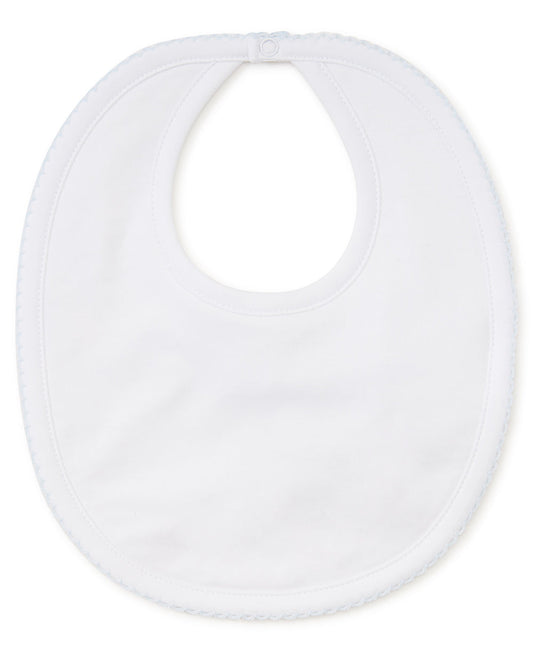 Kissy Kissy 34613 Basic Bib White/Light Blue