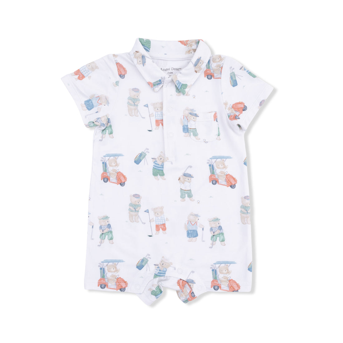 Angel Dear 35-S26-GTB Golfing Teddy Bears Polo Shortie
