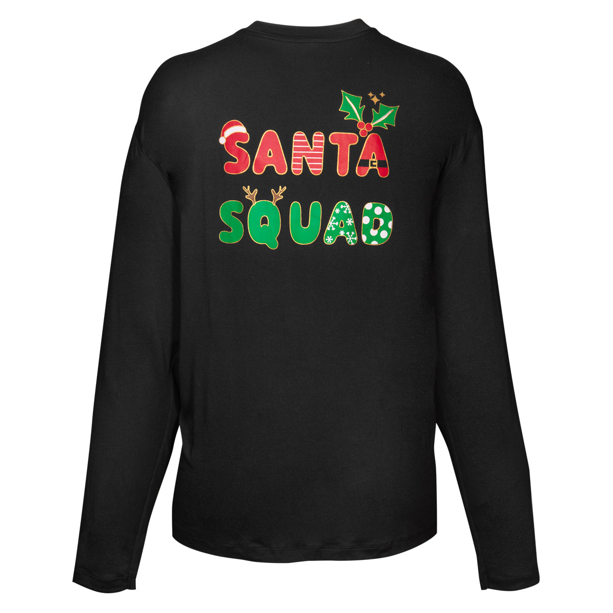 Amanda Blu Santa Squad Mens Long Sleeve Mens Pajama Shirt