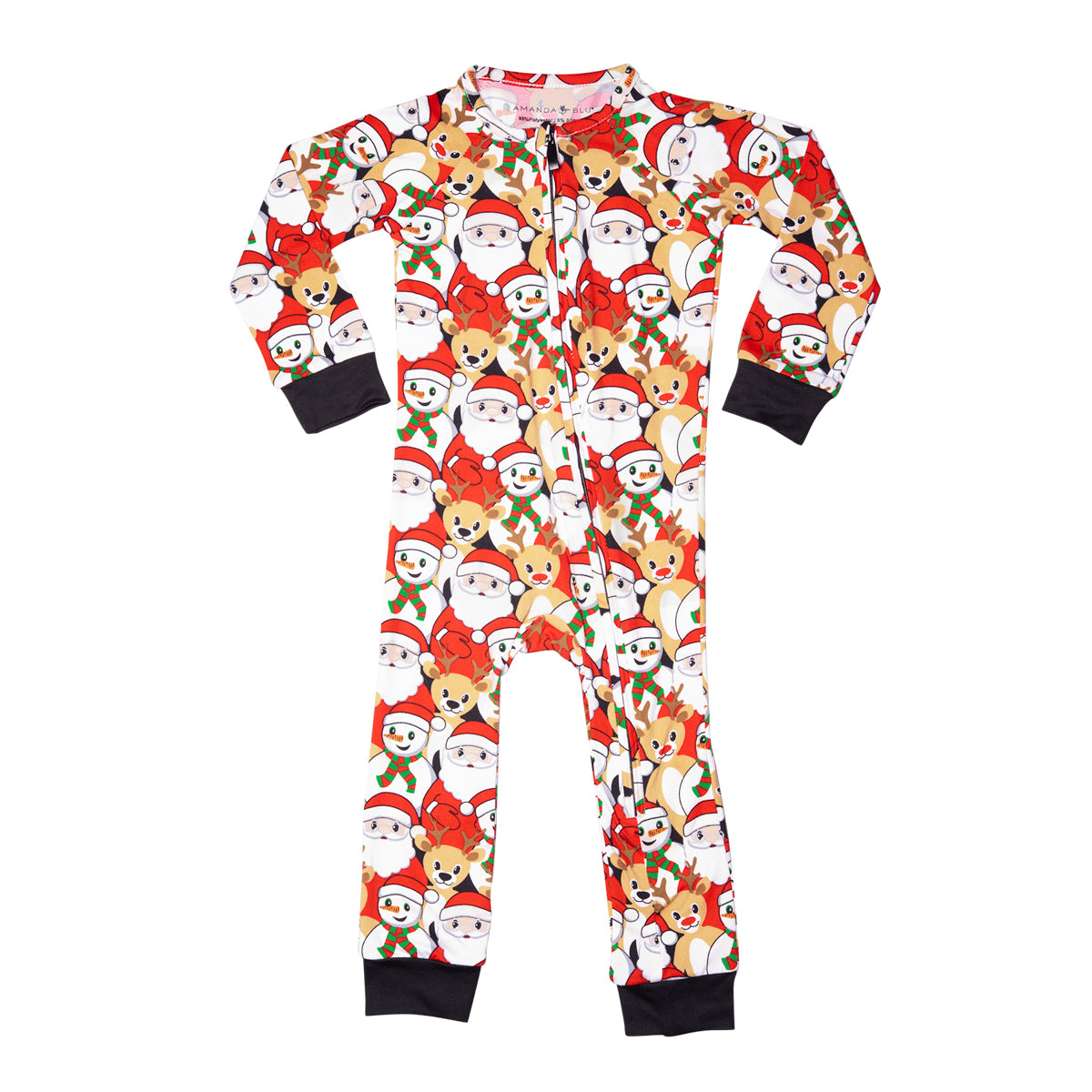 Amanda Blu Santa Squad Infant Family Christmas Pajamas