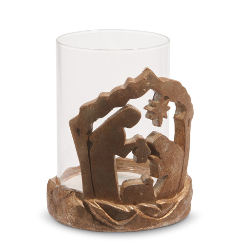 RAZ 4412125 Holy Family Container - 5.5"