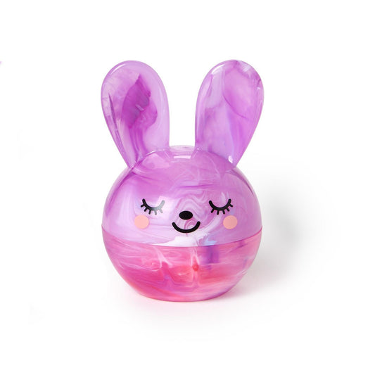 Cupcakes & Cartwheels 45001-97 Bunny Kisses Strawberry Marshmallow Scented Pink Lip Balm