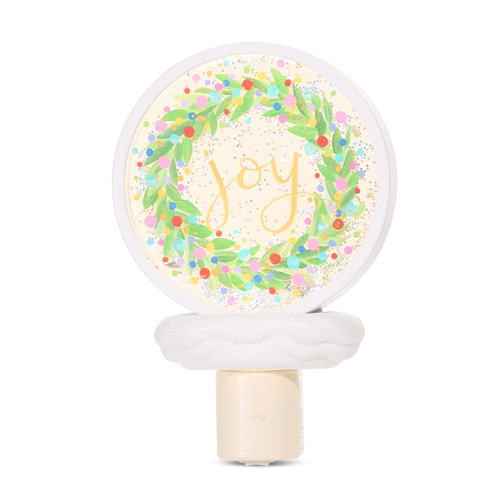 Raz Imports 4512541 Confetti Wreath of Joy Night Light