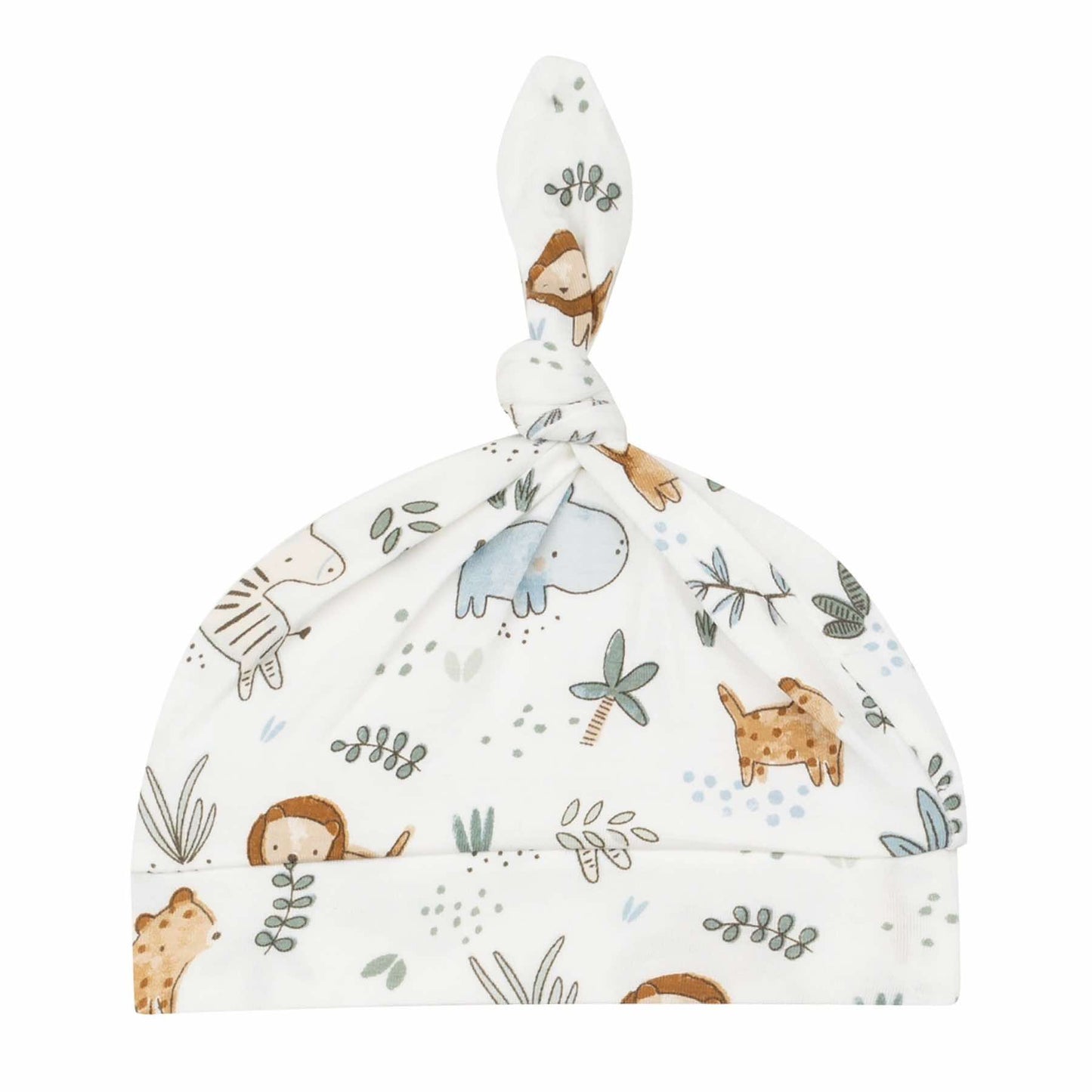 Angel Dear 481-F24-DSF1 Delicate Safari Knotted Hat 0-3M