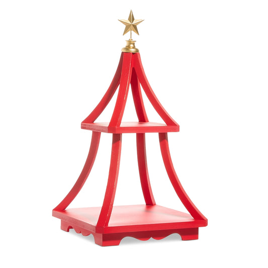 Raz Imports 4550831 Two-Tiered Tree - 20.5"