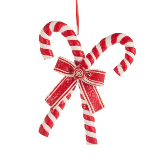 RAZ Imports 4616429 6.5" Red and White Candy Cane Ornament
