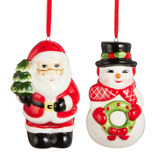 RAZ Imports 4622889 3.75" Christmas Character Ornament