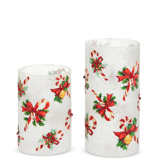 RAZ 4624854 Candy Cane Decorative Container