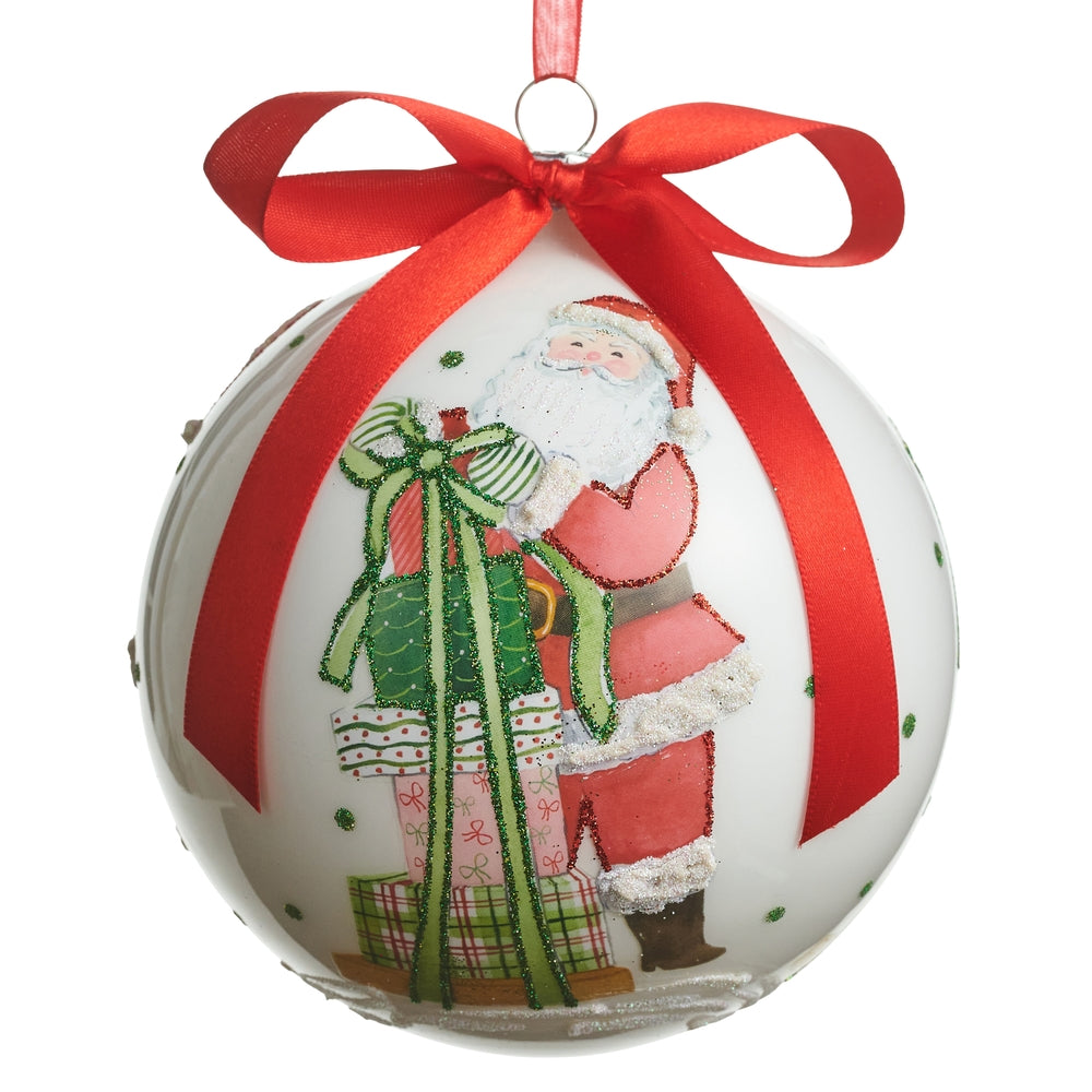 RAZ Imports 4624864 5" Magical Delivery Ball Ornament