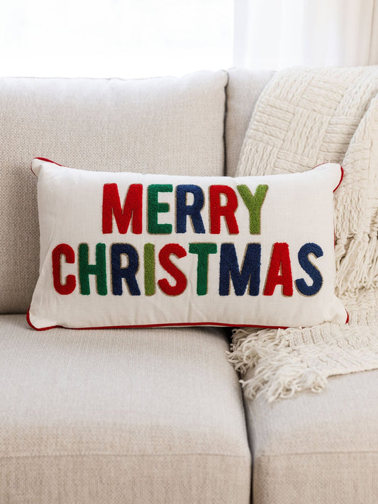 Mary Square 47892 Merry Christmas Lumbar Pillow