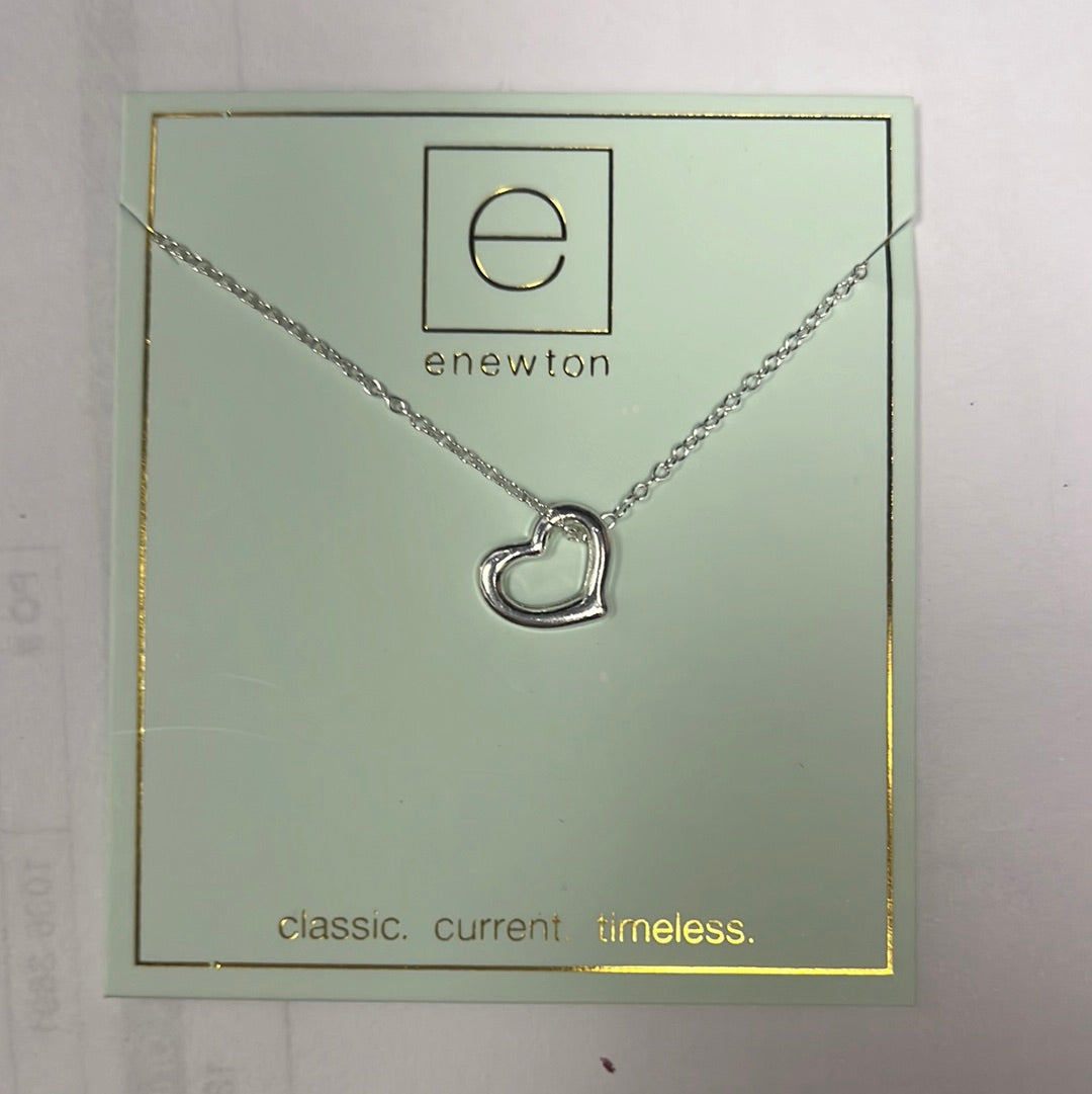 enewton N16SSLOVS 16" Sterling Necklace - Love Sterling Charm