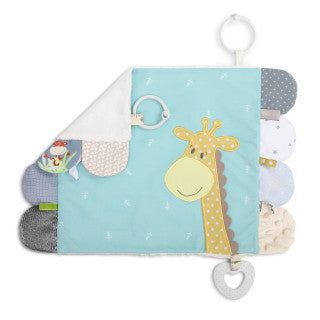 Demdaco 5004700912 Giraffe Activity Blanket