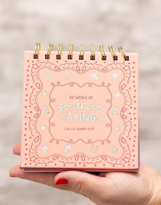 Callie Danielle 511318 52 Weeks of Southern Saying - Desk Flip Calendar