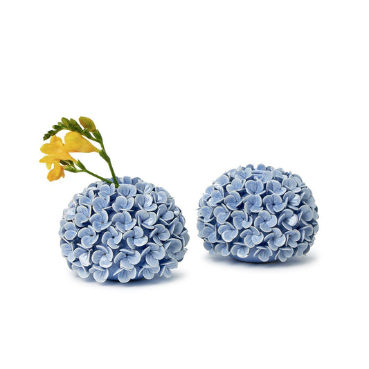 Two's Company 55060 Hyrandea Flower Bud Vase/Taper Candle Holder