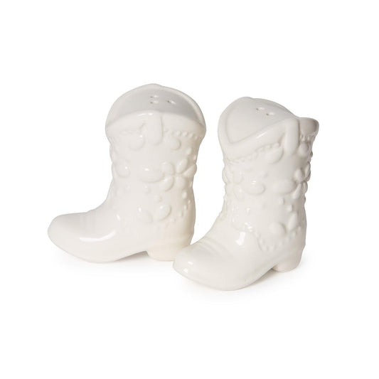 Two's Company 55614 Boot Salt & Pepper Shaker Set
