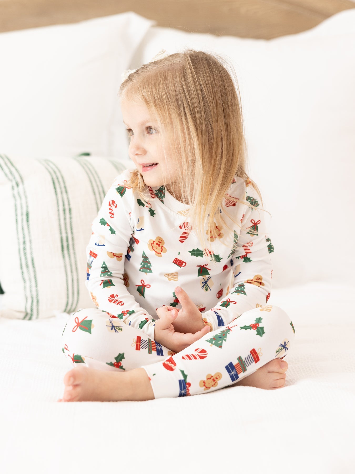 Mary Square 56863 Christmas Morning Toddler Pajama Set