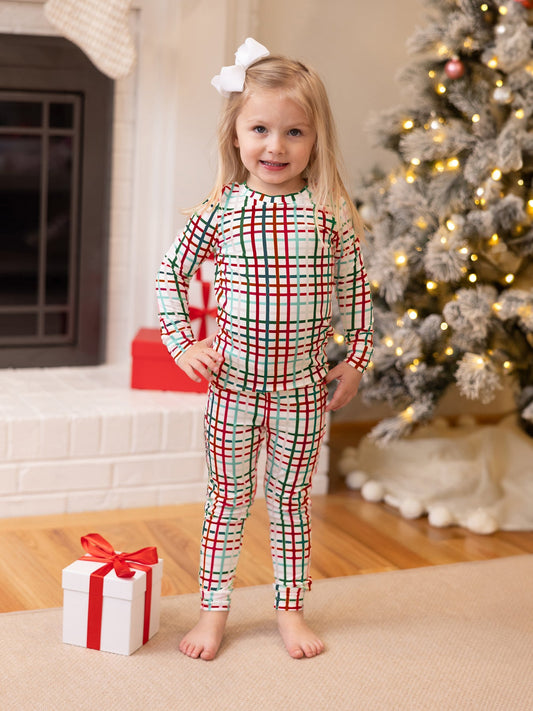 Mary Square 56925 Family Plaid Toddler Pajama Set
