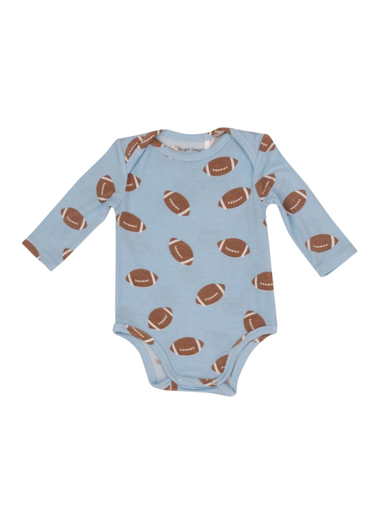 Angel Dear 147F3FBB Football Blue Bodysuit - Blue