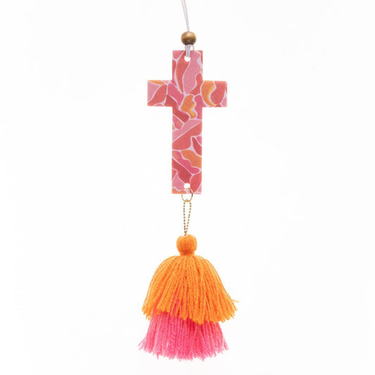 Mary Square 61349 Air Freshener Cross