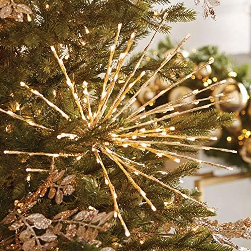 RAZ 33837028 Champagne Starburst w/150 Warm White Lights and Remote - 23"