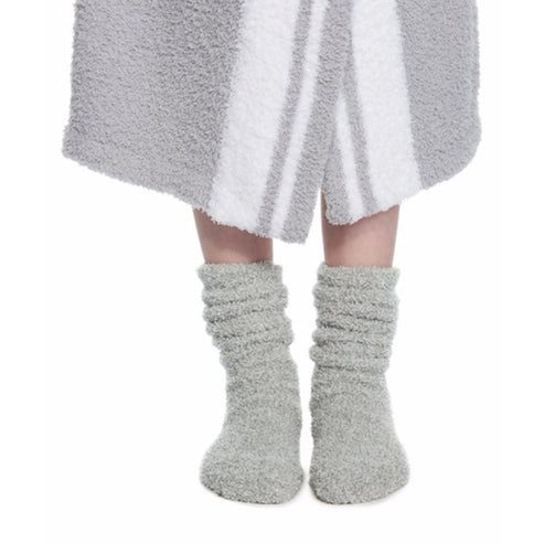 Barefoot Dreams B814 Cozychic Youth Heathered Socks