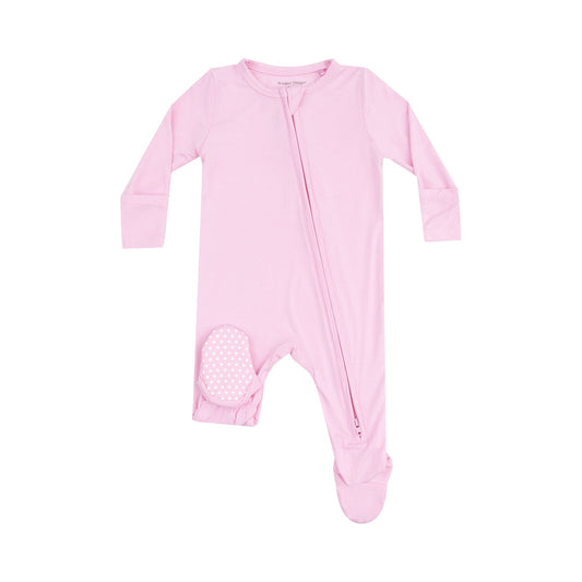 Angel Dear 651-S25-SLS Solid Lilac Sachet 2 Way Zipper Footie