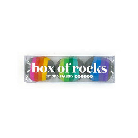 Snifty SPE007 Box of Rocks Erasers