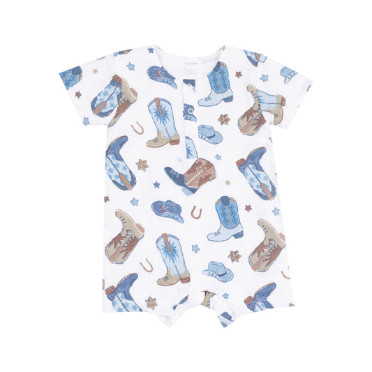 Angel Dear 721-S25-CBB Cowboy Boots Henley Shortall