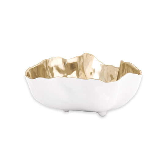 Beatriz Ball 7939 THANNI Soho Onyx Lg White Bowl