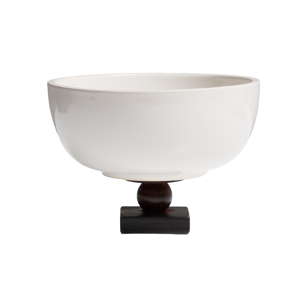 Jan Barboglio 7940 Caliz Bowl on Iron Stand - Small