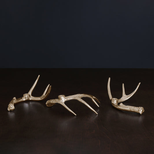 Beatriz Ball 7984 Western Sierra Modern Antler Candlestick